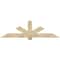 Ekena Millwork Kennewick Rough Sawn Timber Gable Bracket, Douglas Fir, 84"W x 24"H x 2"D x 6"F, 7/12 Pitch GBW084X24X0206KEN00RDF - alternate 1
